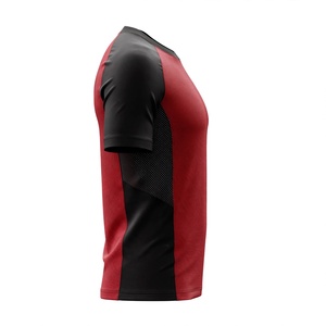 Maillot de football d'été sportif décontracté à manches courtes pour hommes - AMKOOR ENTERPRISES Polyester respirant - Product Image 4