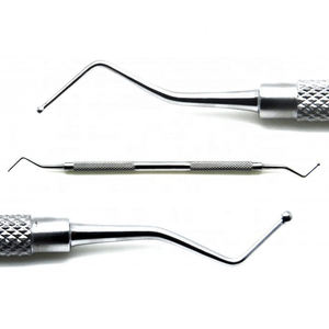 Juego de curetas Gracey de doble punta, herramienta dental tipo espada, manual, de acero inoxidable, certificado CE ISO13485 por Grip Surgical - Product Image 5