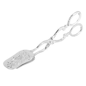 Reusable Stainless Steel Pastry <b>Tong</b> Durable <b>Serving</b> <b>Tong</b> Cake Bread Dessert Sugar Cube Kitchen Tableware Tool Home Hotel Use - Product Image 2