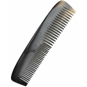 High Demand Natural Horn Hair <b>Comb</b> Handmade Luxury <b>Wide</b> Tooth Beard Styling Grooming Tool For Men Women - Product Image 3
