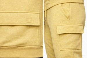 Conjunto Deportivo de Algodón para Hombre, Invierno, Color Sólido, Personalizado, Estilo Jogger, Corte Regular, Transpirable, Cortavientos, con Capucha, Largo Completo - Product Image 5