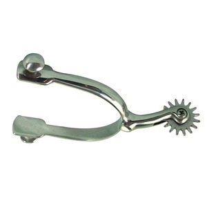 Espuelas Metálicas Personalizadas con Cabeza de Bola y Cuello Curvo para Montar a Caballo, Productos Ecuestres, Bocados para Caballos, Espuelas de la Mejor Calidad - Product Image 4