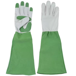 Gants de sécurité apicoles en cuir personnalisés PROTEXA INDUSTRIES de qualité supérieure, épaisseur 4 mil, stériles, à manches longues et ventilés, vente en gros - Product Image 4
