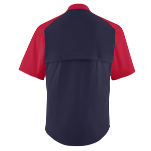 Casual Summer Solid full Zip Cage <b>Jacket</b> <b>Short</b> <b>Sleeve</b> Pullover Collar Stretch Mesh Woven Fabric Front Logo Men's <b>Jackets</b> - Product Image 2