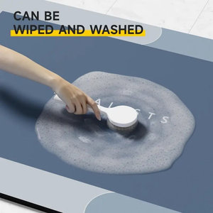 Customised Soak High Quality Natural Premium Bathroom Diatomaceous Floor <b>Mats</b>, Bathroom Toilet Foot <b>Mat</b>, Anti Slip Quick Drying - Product Image 2