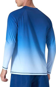 Camisetas de Natación Unisex UPF 50+, Protección Solar UV, Manga Larga, Transpirables, de Poliéster/Nailon, Secado Rápido, para Pesca - Product Image 3