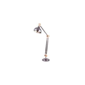 Lampe de table décorative avec base de globe terrestre en argent et or, décoration de table de chambre à coucher, accessoires de décoration intérieure, artisanat en métal - Product Image 4