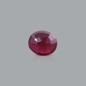 Natural Oval Cut Ruby 3.75 Carat Loose Gemstone for Fine Jewelry - Product Image 2