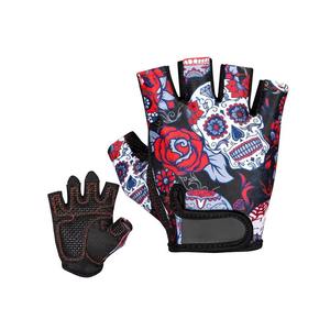 Guantes Deportivos de Gimnasio Transpirables de Cuero al por Mayor, Ligeros y Ecológicos, de Medio Dedo, para Hombres, para Levantamiento de Pesas - Product Image 1