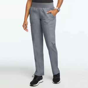 Conjuntos de Uniformes Médicos de Enfermería para Hospital, Tela de Satén de Algodón, Ligeros, Nueva Moda, Uniformes Médicos Unisex, Pantalones Deportivos de Enfermería - Product Image 4