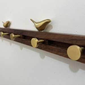 TCE Eco-Friendly Handcrafted Natural Marble <b>Cloth</b> Art Deco Wall <b>Hanger</b> Premium Stone Wall Mounted Hanging Accessory Home Hotel - Product Image 2