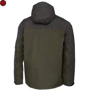 Chaqueta de Pesca Impermeable y Cortavientos con Capucha, de Secado Rápido y Transpirable, para Hombre, Diseño Moderno para Senderismo al Aire Libre - Product Image 5