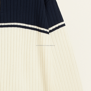 Vintage Preppy Winter Acrylic Pullover <b>Sweater</b> <b>Men</b> Oversized Full Sleeve O-<b>Neck</b> Solid Fake Two Piece - Product Image 2