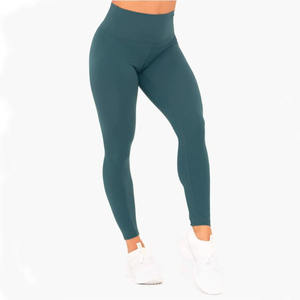 กางเกงโยคะเอวสูงทรงสลิมลายสก็อต ชุดเซ็ต 2 ชิ้น ระบายอากาศได้ดี ไซส์ใหญ่ สำหรับออกกำลังกาย ผู้หญิง - Product Image 5