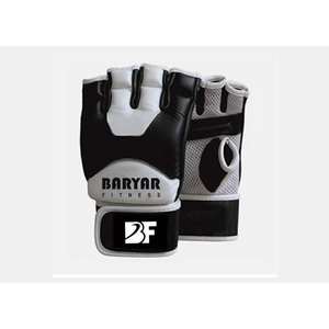 Prix de gros, 100% cuir véritable, respirant, demi-doigts, matière douce, nouvelle arrivée, gants de MMA pour hommes, nouveau style, gants de MMA pour hommes - Product Image 4