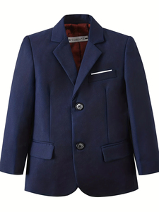 Traje de Hombre para Uso Diario, Elegante Conjunto de Traje a Medida para Bodas, Fiestas y Eventos Empresariales, Chaqueta de Manga Larga con Solapa para Hombre - Product Image 1