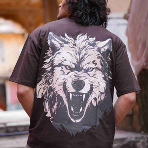 Camiseta de Manga Corta con Cuello Redondo para Hombre, Mezcla de Algodón/Poliéster, Estilo Vintage, Hombros Caídos, Diseño Frontal y Trasero, Venta al Por Mayor Personalizada - Product Image 5