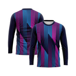 Camiseta Deportiva de Manga Larga con Diseño Nuevo 2026, Personalizable OEM, para Baloncesto, Fútbol, para Adultos y Niños - Product Image 1