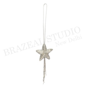 Decoraciones bordadas de tela de árbol de Navidad hechas a mano, adorno personalizado al por mayor con ancla de oveja Reno camello - Product Image 6
