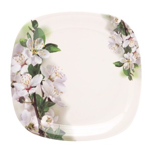 Service de table de luxe en mélamine Bataniya 4 pièces avec triple revêtement anti-taches résistant à la rupture pour le dîner - Product Image 6