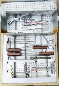 Venta al por mayor directa de fábrica F.J. INTERNATIONAL: Set de instrumentos quirúrgicos ortopédicos manuales de acero inoxidable para fragmentos grandes en traumatología - Product Image 5