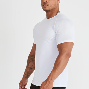Wholesale 2024 New Design Summer Men's T-shirt Wholesale Breathable T-shirts Man Sports Training <b>Tshirt</b> Wholesale for Men - Product Image 4