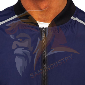 Chaqueta Bomber de Invierno para Hombre, Personalizada al por Mayor, de Alta Calidad, Hecha de Algodón, con Logotipo Bordado Personalizado - Product Image 6