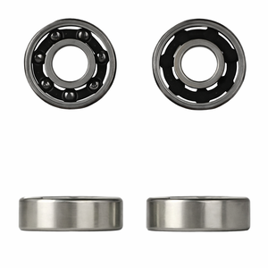 Rodamientos de Bolas de Cerámica OEM Populares 2025, Precio de Fábrica al Por Mayor, Rodamientos Sellados Abiertos de Precisión P5 de Cromo Oro-Titanio 608 - Product Image 3