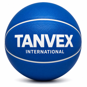 Ballon de basketball professionnel haut de gamme en caoutchouc naturel écologique, personnalisable avec votre logo, couleur et tailles sur mesure, service OEM - Product Image 3
