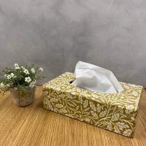 Porte-serviettes en MDF élégant, durable et écologique pour la maison, le café ou la table de restaurant, avec 31 boîtes à mouchoirs élégantes - Product Image 6