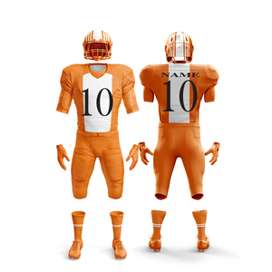 Conjuntos de Uniformes de Fútbol Americano para Hombre, 100% Poliéster, Absorbentes de Humedad, Patrón 3D, Manga Corta, Estampados, Personalizables - Product Image 4