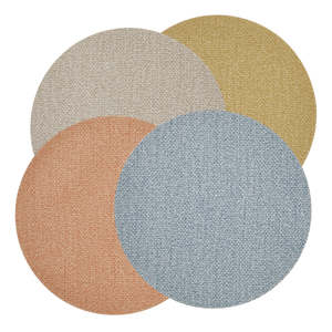 Remy Collection S/4 <b>Set</b> of Washable Cloth <b>Place</b> Mats for Home Use - Product Image 5