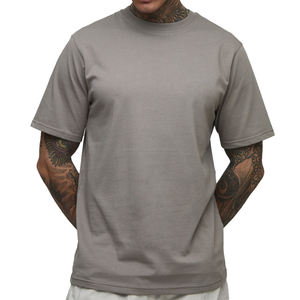 เสื้อยืดคอกลมแขนสั้นทรงหลวมผ้าคอตตอนผสมไม้ไผ่โพลีเอสเตอร์ 210 กรัม รุ่นใหม่ แห้งเร็ว ระบายอากาศดี รับสั่งทำตามแบบสำหรับผู้ชาย - Product Image 2