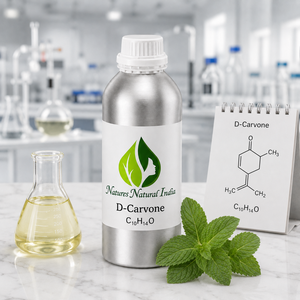 Aceite Esencial Químico Aromático D-Carvone de Natures Natural India, 100% Puro, Destilado al Vapor, Sin Diluir, Aroma a Menta, C10H14O - Product Image 5