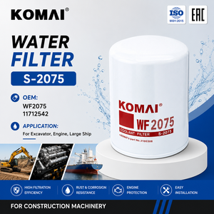 KOMAI WC-5713 00026206 03419920 04521005 1246557H1 12565210 125652107 15266845 15267515 Wasserfilter für ZOOMLION - Product Image 1
