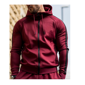 Conjunto Deportivo Informal de Verano para Hombre, Talla Grande, con Cordón, Sudadera con Capucha, Pantalones Elásticos de Secado Rápido, Resistentes al Viento, Ropa Deportiva para Gimnasio y Calle - Product Image 4