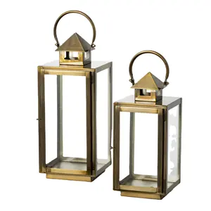 Sleek Design Metal Candle Holder Lantern Versatile Enough To Compliment A Variety Of Decor Styles To Any Arrangements