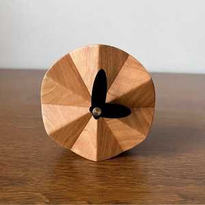 Handcrafted Wooden Table <b>Clock</b> Unique Gift Item - Product Image 4
