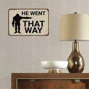 CIFbuy Plaque Murale Vintage Rétro en Aluminium 20,3x30,5cm pour TikTok et Service de Retrait Temu - Product Image 2