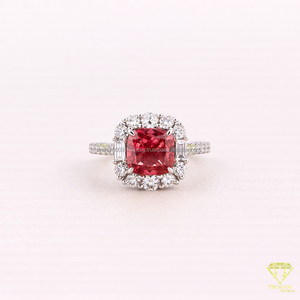 Anillo de Compromiso Moderno con Moissanita de Diseño Único para Mujer, con Apariencia Chic y Elegancia Duradera, Disponible al Mejor Precio - Product Image 6