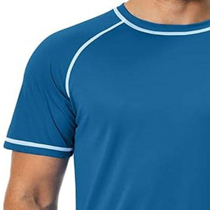 Camisetas de Gimnasio para Hombre de la Mejor Calidad, Transpirables, de Secado Rápido, Cuello Redondo, Corte Regular, Tela de Spandex/Poliéster, Ecológicas - Product Image 4