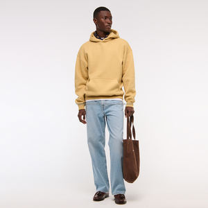 Sudadera con capucha personalizada de 500GSM para hombre, sudadera personalizada con tu propio diseño, sudaderas con capucha con estampado de pantalla, Otoño Invierno, con capucha en la parte delantera y trasera - Product Image 4