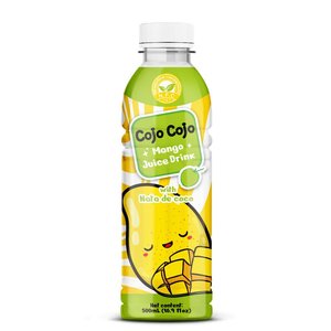 น้ำมะม่วง 500 มล. ผสมวุ้นมะพร้าว รับผลิตแบบ OEM ODM แบรนด์ส่วนตัว ผู้ผลิตเครื่องดื่ม ซัพพลายเออร์เวียดนาม - Product Image 1