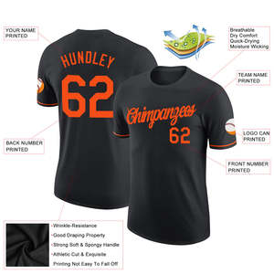 Camiseta de Béisbol Personalizada al por Mayor con Nombre y Número del Equipo, Uniforme de Béisbol Personalizado, Camiseta de Béisbol para Hombre, EE. UU. - Product Image 5