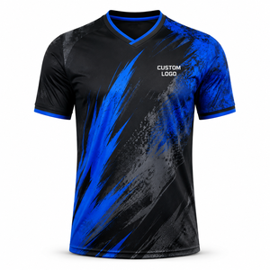 เสื้อฟุตบอลแบบสั่งทำ OEM พิมพ์ลายแบบ Sublimation ขายส่ง มีตัวอย่างให้ดู - Product Image 1