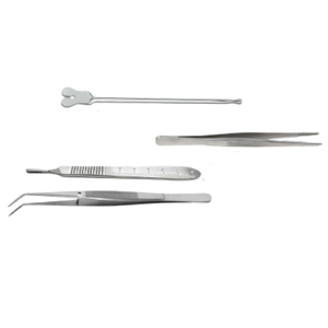 Juego de 13 Instrumentos Básicos para Cirugía Menor, de Acero Inoxidable, Reutilizables, con Tijeras, Pinzas, Portaagujas y Caja de Almacenamiento - Product Image 4