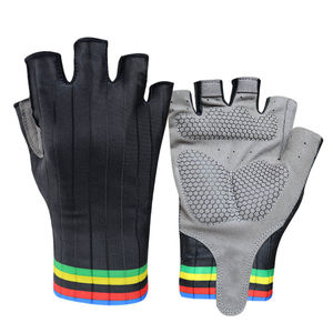 ถุงมือปั่นจักรยานแบบครึ่งนิ้ว ขายดี พร้อมอุปกรณ์ป้องกัน สำหรับขี่มอเตอร์ไซค์ แข่งรถ กีฬากลางแจ้ง ฟิตเนส ขายส่งระดับมืออาชีพ - Product Image 3