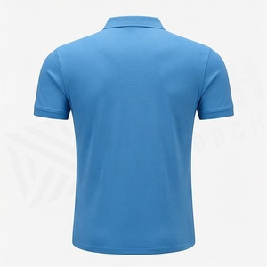 Hot Sale Custom Unisex Cotton Mixed Polyester Plus Size Men's Polo <b>Shirts</b> High Quality Golf Short Sleeve <b>Half</b> <b>Button</b> - Product Image 2