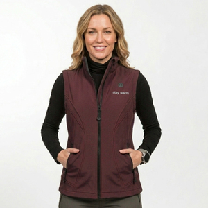 Chaleco Térmico de 5v para Mujer, Personalizado en Color o Logotipo, con Elementos Calefactores de Fibra de Carbono para Uso en Invierno - Product Image 3