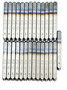 2.5mm Symbol & Punctuation Steel Stamps for Mold & <b>Machinery</b> Parts Professional Metal Marking <b>Punch</b> Set - Product Image 5